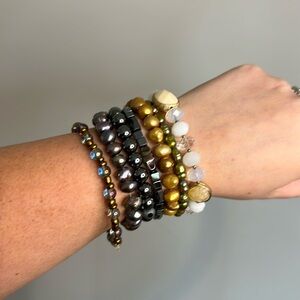 Random Beads Vintage Madonna Inspired Bracelets